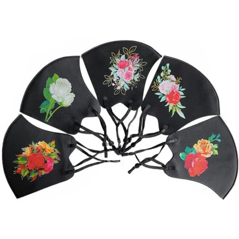 Washable Face Masks, Reusable, Ice Silk Cotton Cloth Masks